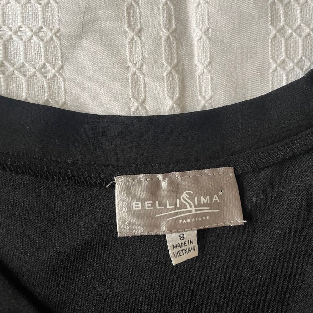 Bellissima Retro Midi Polka Dot V-Neck Dress - Picture 3 of 11